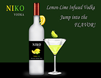 Lemon-Lime Vodka Ad